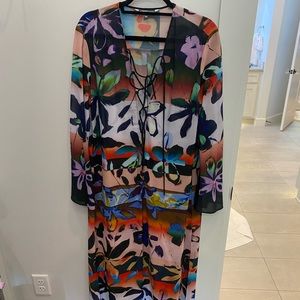 Clover canyon maxi printed dress